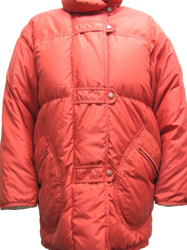 Vera piuma piumino rosso