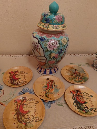 Vaso ceramica cinese - , e