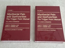 Myofascial Pain and Dysfunction Vol. 1 & 2 The Trigger Point Man 1992 Hardcover