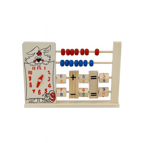 Gioco educativo legno orologio - gioco,