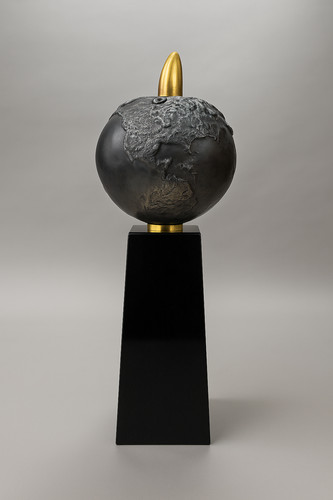 Scultura bronzo medio - in,