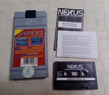 WARRIOR II 2  NEXUS RELEASE C64 128 COMMODORE 64 NO AMIGA VIC20 C16