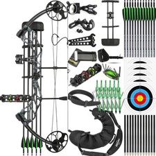 Arco composto frecce set 19-70 libbre arco sportivo adulti tiro con l'arco arco da caccia