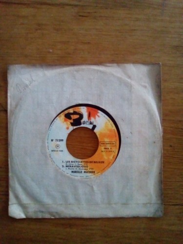 La523 45t mireille mathieu - 45t,