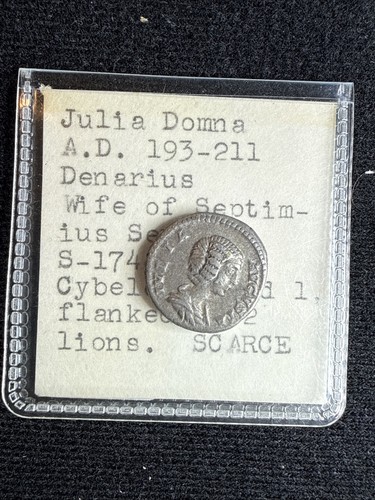 Giulia domna denario - giulia, mater