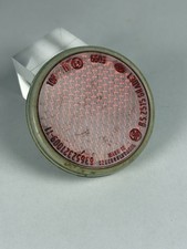 Catadiottro Rosso Vintage Per Auto Moto D’Epoca Made In Cecoslovacchia