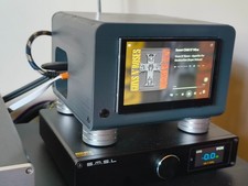  Streamer Raspberry hi-fi hi-end +DAC+schermo touch+case 3D+alimentatore lineare