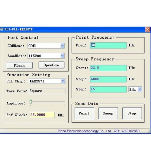 Max2870 generatore segnale - max2870, di