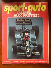 SPORT-AUTO n°187 du 8/1977