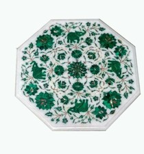 Tavolo Angolare In Marmo 18"