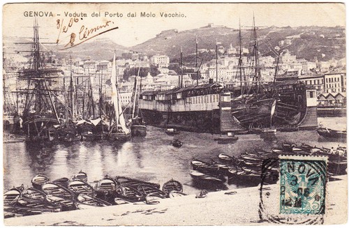 Genova veduta del - del, dal