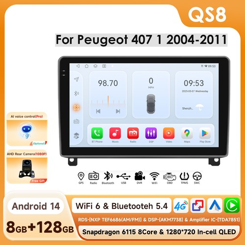 128gb android autoradio - 8+128gb,