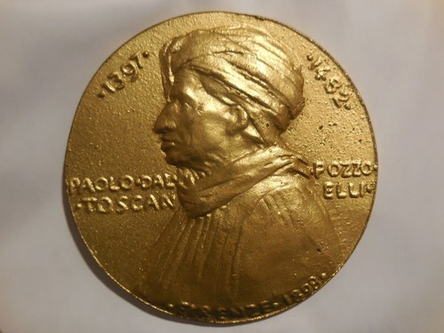 Medaglia amerigo vespucci - medaglia,