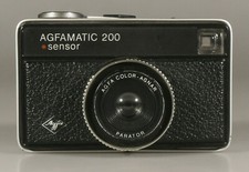 PRL) AGFA AGFAMATIC 200 SENSOR FOTOCAMERA COMPATTA COLOR AGNAR PARATOR LENS 