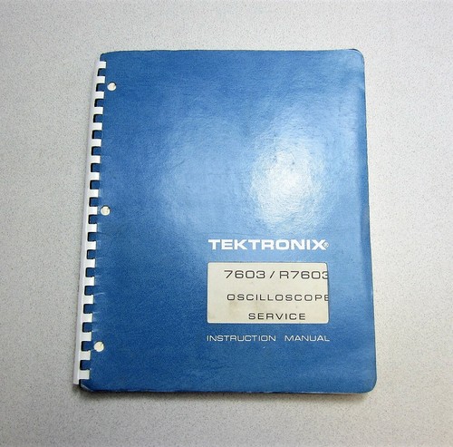 Tektronix 7603 r7603 - tektronix,