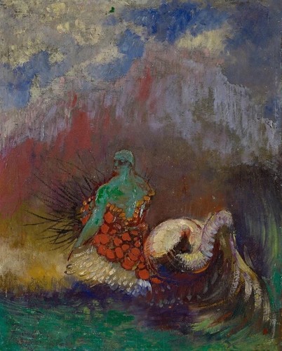 Sirena odilon redon 1900 - odilon,