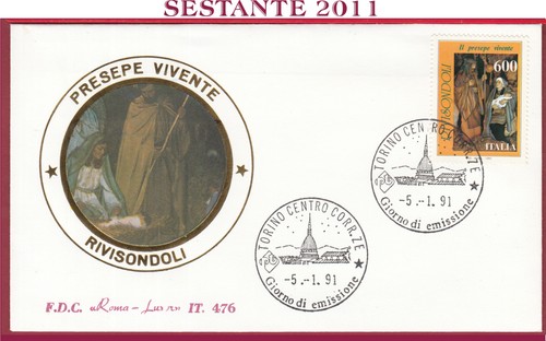 Italia fdc roma luxor - roma, 476