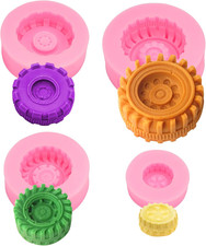 4 Pezzi Stampi in Silicone 3D