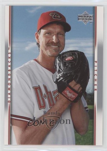 2007 upper deck randy - upper, johnson