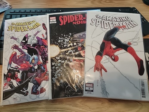 Lotto spider man noir 1 - spider-man,