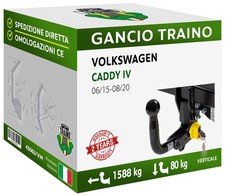 Per VW CADDY IV FURGONE TGI