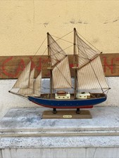 Veliero In legno Vintage