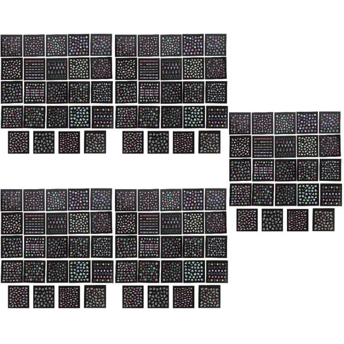 120 fogli adesivi unghie - 120,