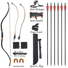 Arco ricurvo 52" tiro con