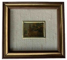 Quadretto Foglia Oro 23 Carati