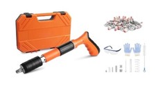 Pistola Sparachiodi Manuale Chiodatrice d'aria per Unghie Sparachiodi 100 Chiodi