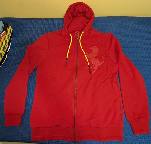 Felpa ferrari rossa con - felpa,