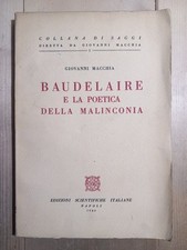 Giovanni Macchia BAUDELAIRE E