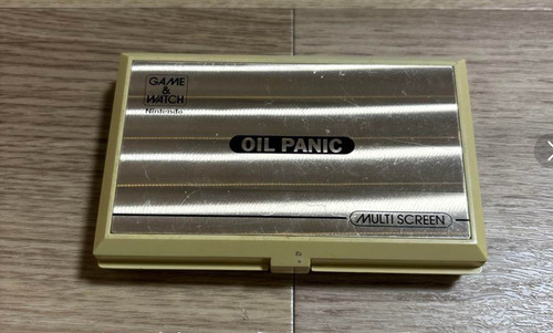 Nintendo oil panic game - oil,