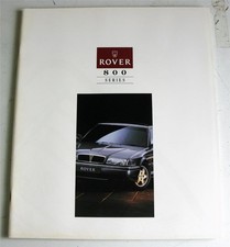 Rover serie 800 - serie, brochure