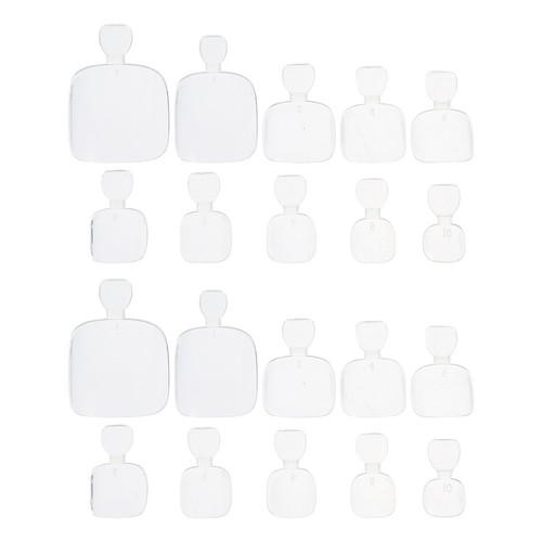 500 pcs punte per unghie - punte,