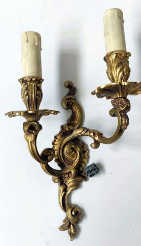 Applique doppio bronzo dorato - applique,