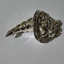 CORNUCOPIA IN ARGENTO BONGELLI