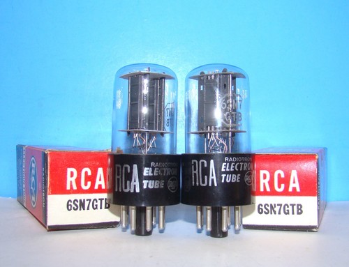 6sn7gtb nos anni radio rca - nos,