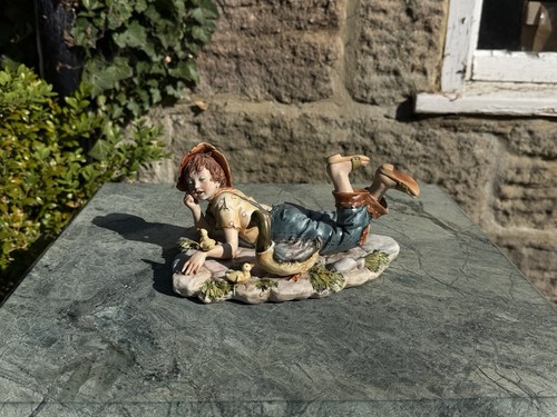 Statuina vintage capodimonte - statuina,