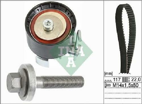 Kit cinghia distribuzione - cinghia,