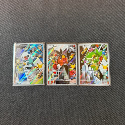 Pokémon trio starter unima - trio,