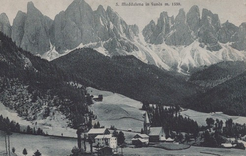 Cartolina maddalena in - s.,
