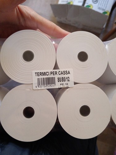 Rotoli termici carta - 12,