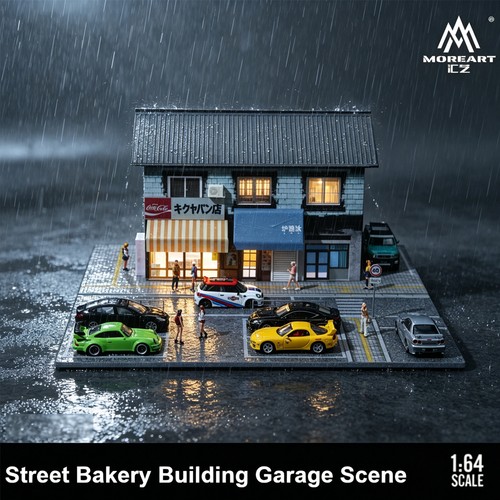 Diorama parcheggio - 1/64,