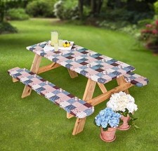 Copritavolo e panca da picnic