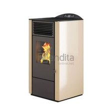 Stufa a pellet ventilata 9,5 kW Punto Fuoco Lory Riscaldamento pellets