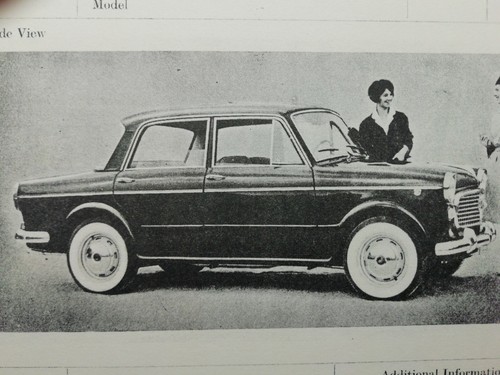 Fiat special 1100 1953 foglio - special,