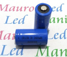 Batteria CR123A Litio