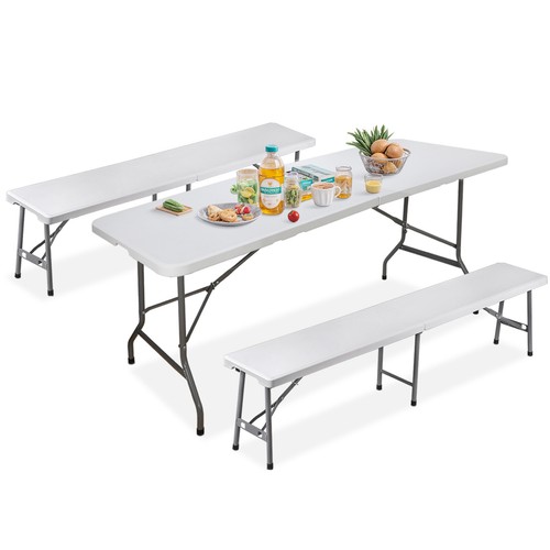 Tavolo pieghevole 6ft plastica - pieghevole,