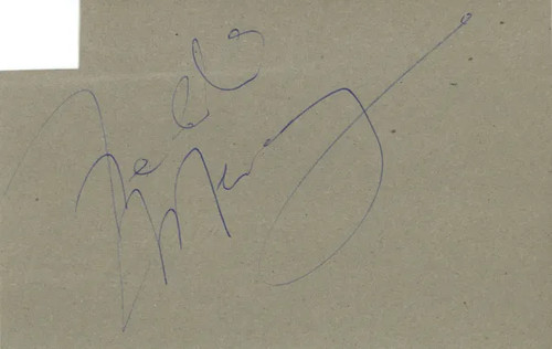 Freddie mercury autograph - mercury,